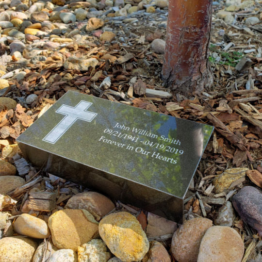 Granite Memorial Stone - Birdsong